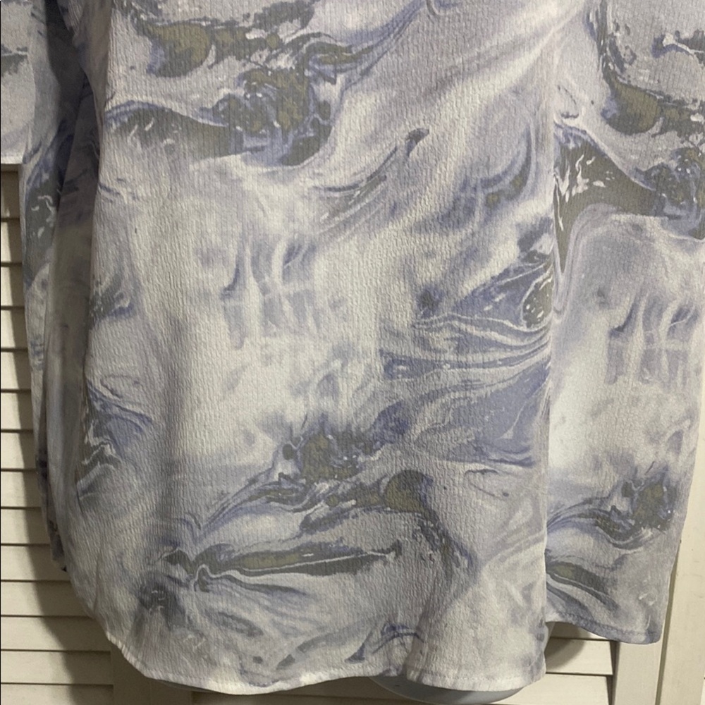 Calvin Klein marble swirl top! - Picture 4 of 10